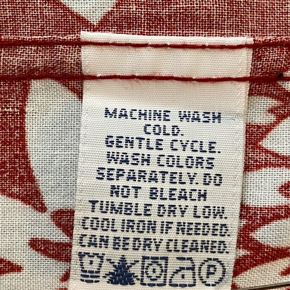 Reyn Spooner Joe Kealuha’s Red Blue Tropical Hawaiin Shirt Made In Hawaii size L - Picture 6 of 15